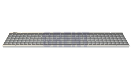 Решетка стальная ячеистая GRENT PlasT DN200 B125 