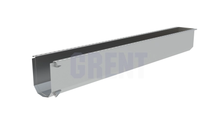 Лоток водоотводный мостовой GRENT MosT подвесной 200 торцевой
