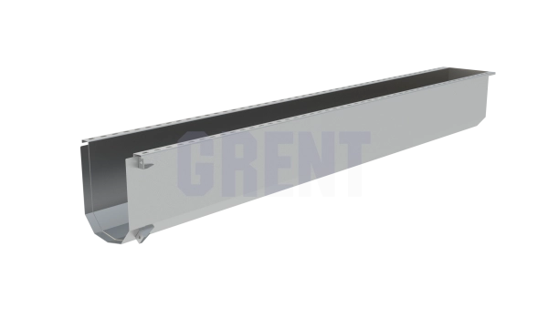 Лоток водоотводный мостовой GRENT MosT подвесной 150 торцевой