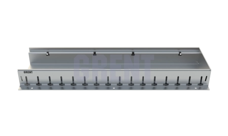 Лоток водоотводный мостовой GRENT MosT 200 торцевой