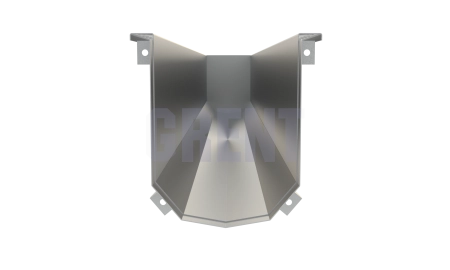 Лоток водоотводный мостовой GRENT MosT подвесной 200 торцевой