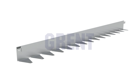 Бордюр стальной GRENT BR L-образный 1200*80, 1,5, нержавеющий