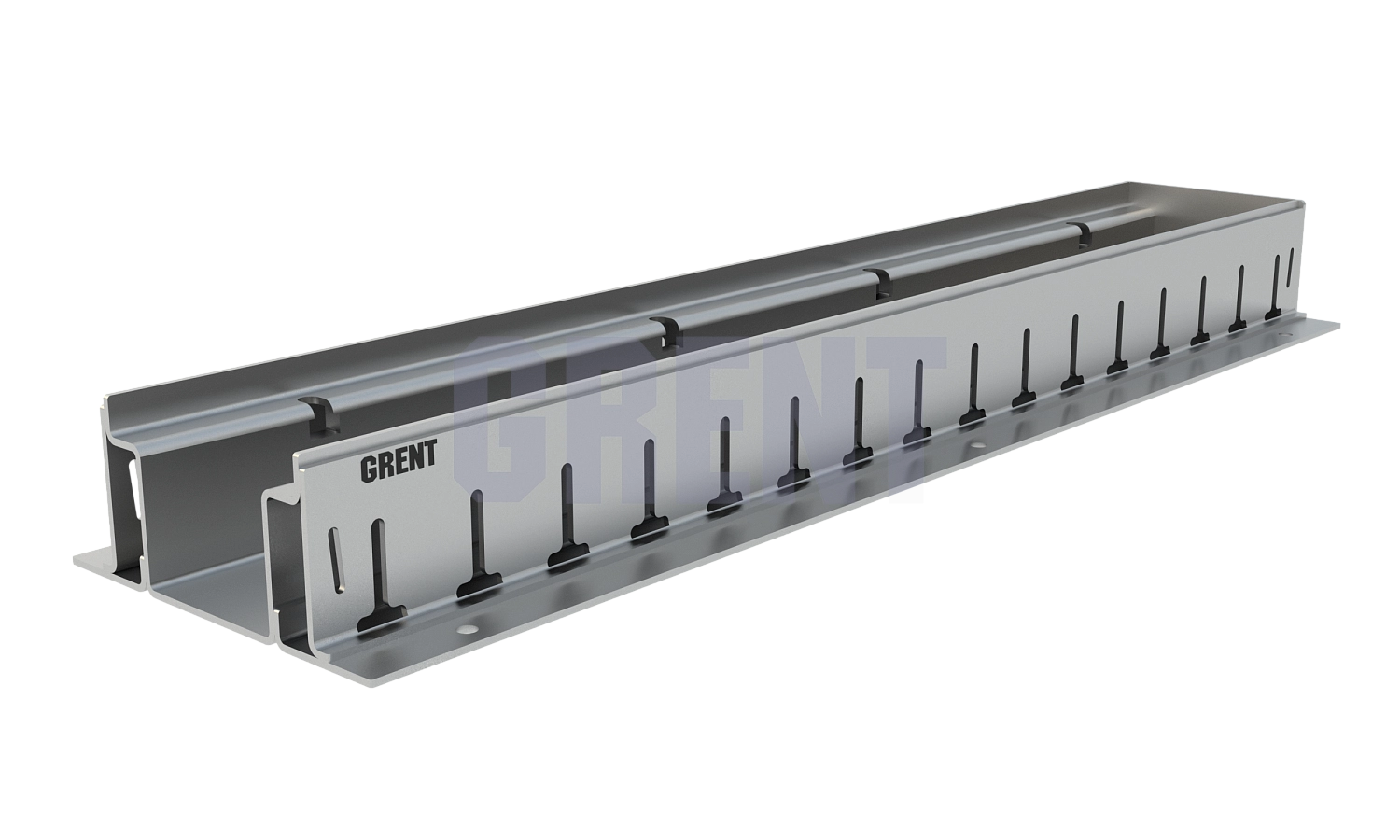 Лоток водоотводный мостовой GRENT MosT 100 торцевой