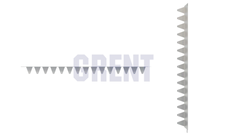 Бордюр стальной GRENT BR L-образный 1200*150, 1,5, нержавеющий