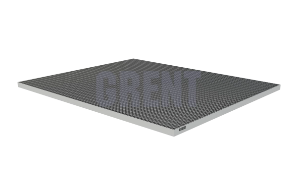 Прессованный настил из нержавеющей стали GRENT 33х11 1200х1000