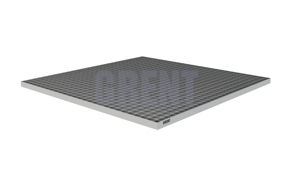 Сварной настил из нержавеющей стали GRENT 34х38 1000х1000