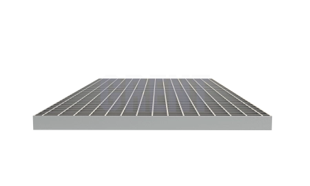 Прессованный настил из нержавеющей стали GRENT 33х33 500х1000