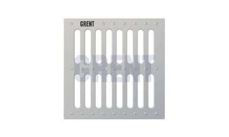 Штампованная решетка стальная GRENT PlasT 300х300 А15 