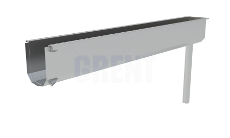 Лоток водоотводный мостовой GRENT MosT подвесной 300 выпускной торцевой