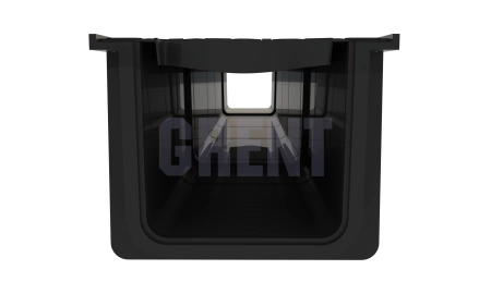 Лоток пластиковый GRENT PlasT EcoP DN100 H100 с решеткой пластиковой