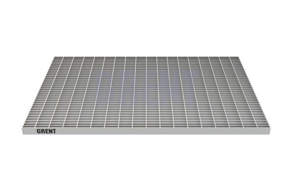 Прессованный настил из нержавеющей стали GRENT 33х11 390х590