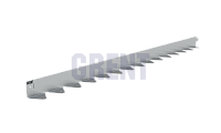Бордюр стальной GRENT BR L-образный 1200*60, сталь 1.5 мм, оцинкованный Бордюр стальной GRENT BR L-образный 1200*60, сталь 1.5 мм, оцинкованный