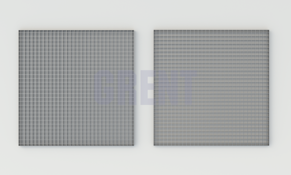 Сварной настил из нержавеющей стали GRENT 33х33 1000х1000