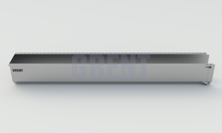 Лоток водоотводный мостовой GRENT MosT подвесной 250 торцевой