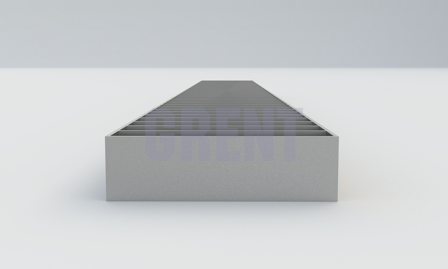 Решетка щелевая из нержавеющей стали GRENT S 170