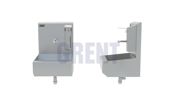 Умывальник 1-секционный подвесной GRENT-P-01 ЛД