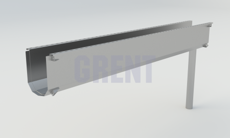 Лоток водоотводный мостовой GRENT MosT подвесной 150 выпускной
