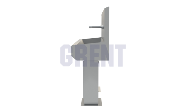 Умывальник 3-секционный на стойке GRENT-S-03