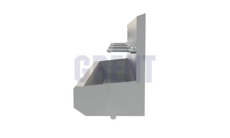 Умывальник 4-секционный подвесной GRENT-P-04