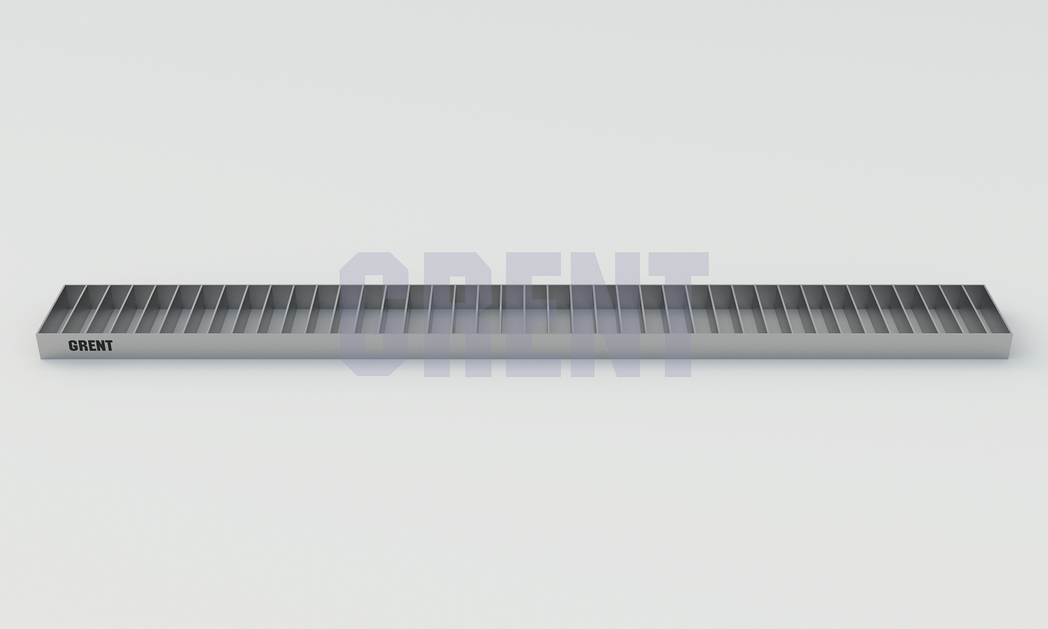 Решетка щелевая из нержавеющей стали GRENT S 170